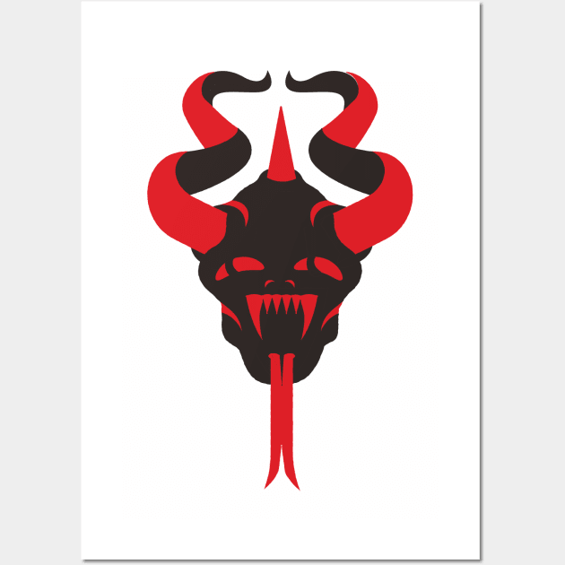 Demon Dude Wall Art by evilgoods